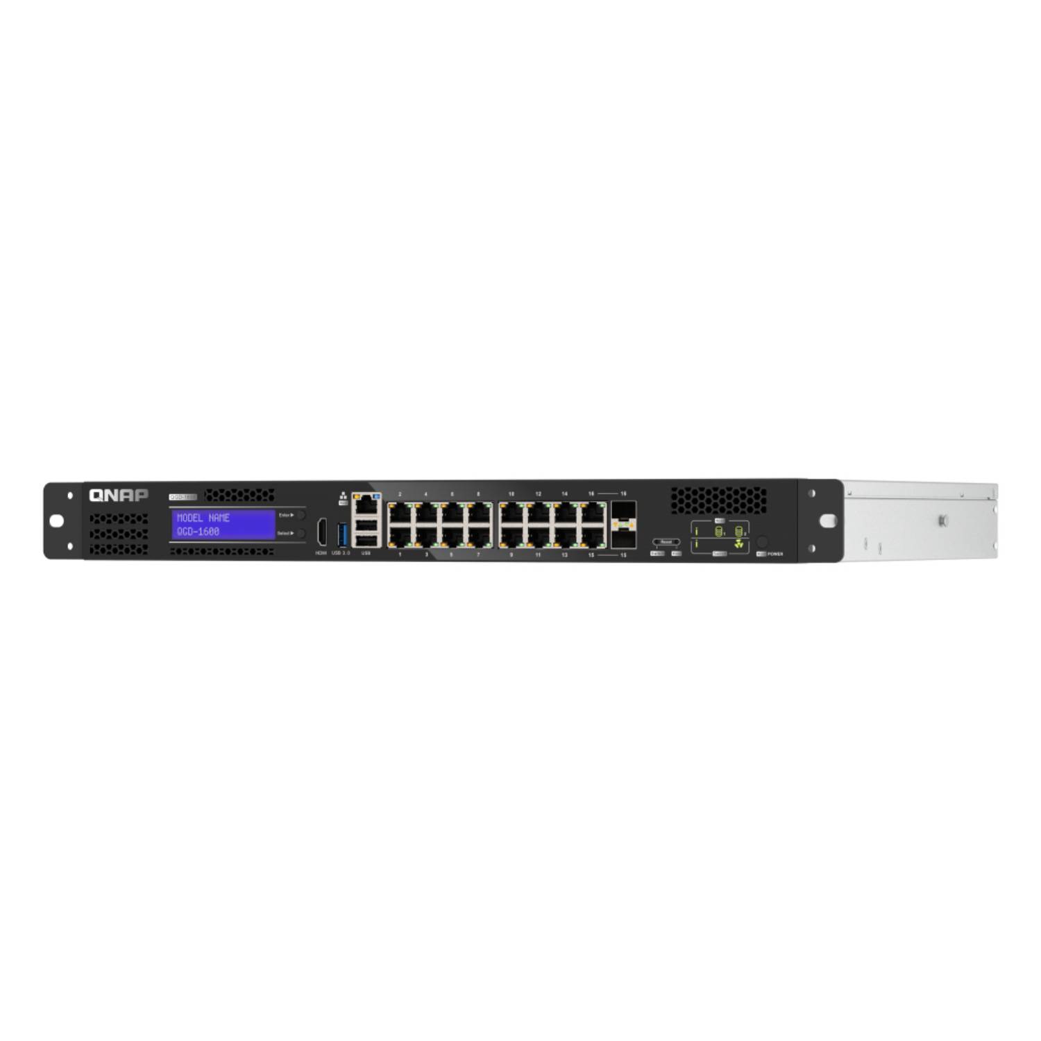 QNAP QGD-1600 - Switch - Smart - 4 x 10/100/1000 (PoE++)