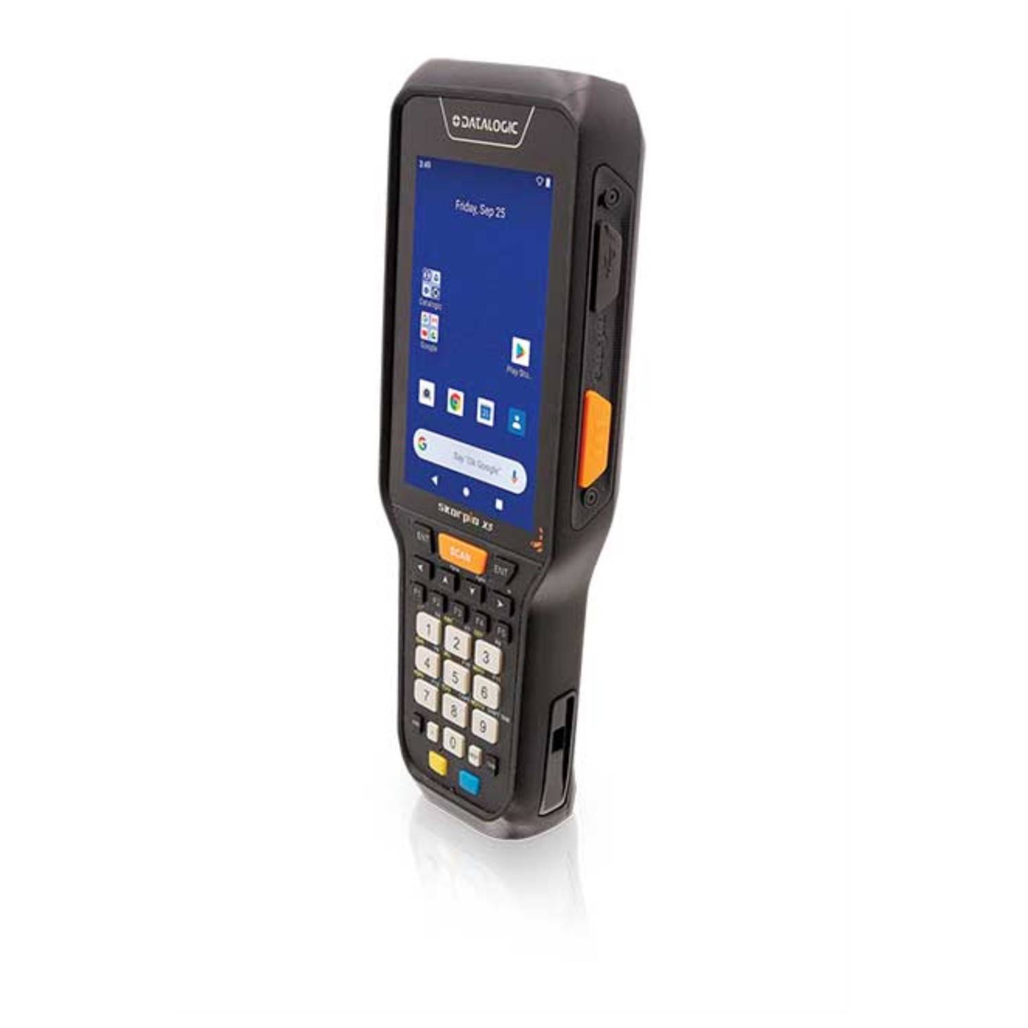 Datalogic Skorpio X5, 10,9 cm (4.3 Zoll), 800 x 480 Pixel, LCD, Multitouch, Kapazitiv, Gorilla Glass