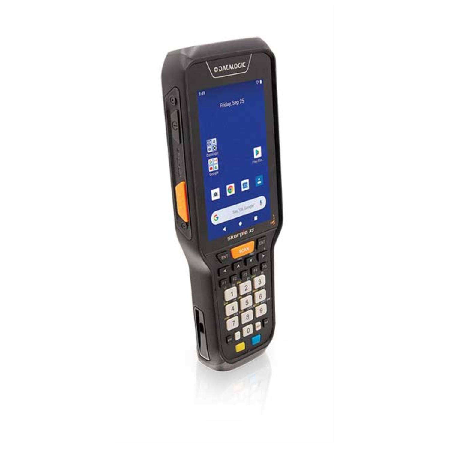Datalogic Skorpio X5, 10,9 cm (4.3 Zoll), 800 x 480 Pixel, LCD, Multitouch, Kapazitiv, Gorilla Glass