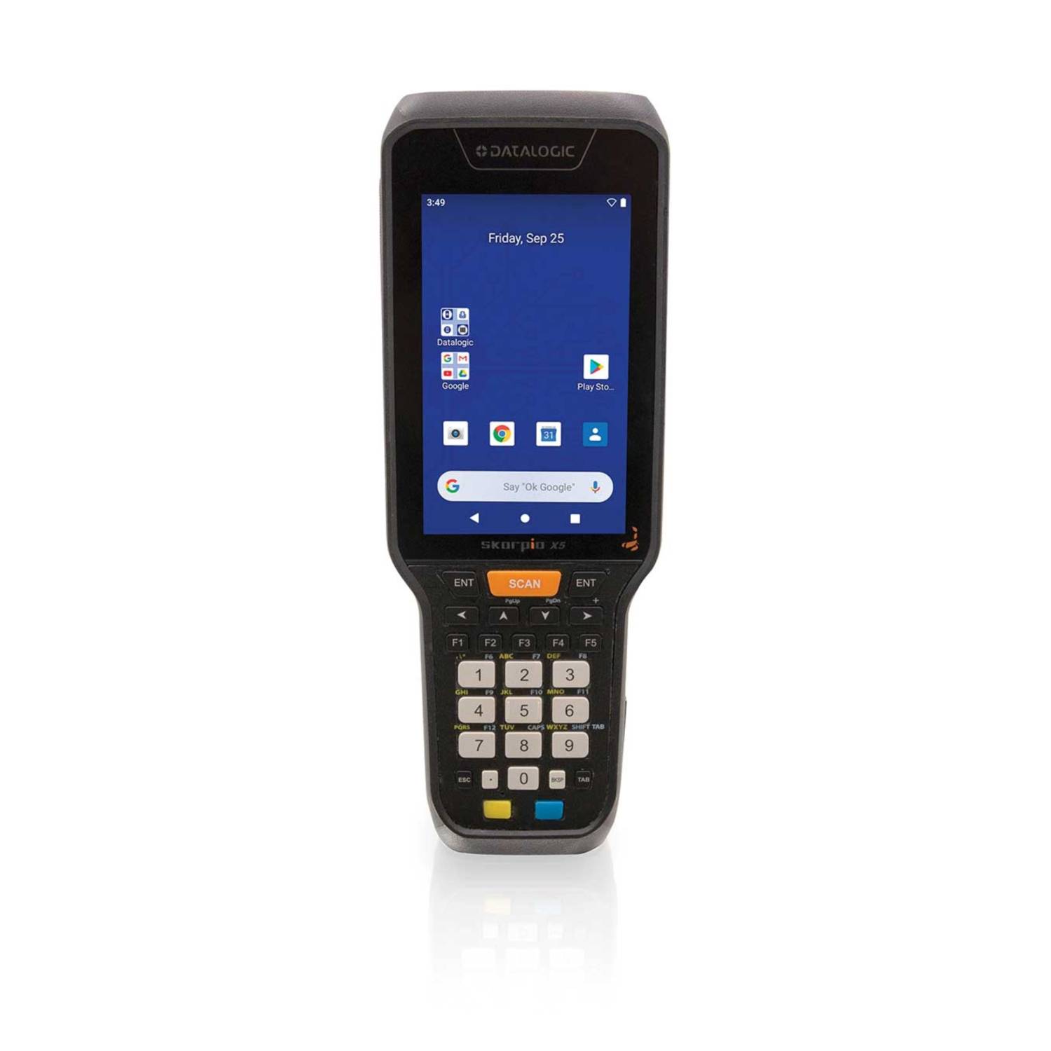 Datalogic Skorpio X5, 10,9 cm (4.3 Zoll), 800 x 480 Pixel, LCD, Multitouch, Kapazitiv, Gorilla Glass