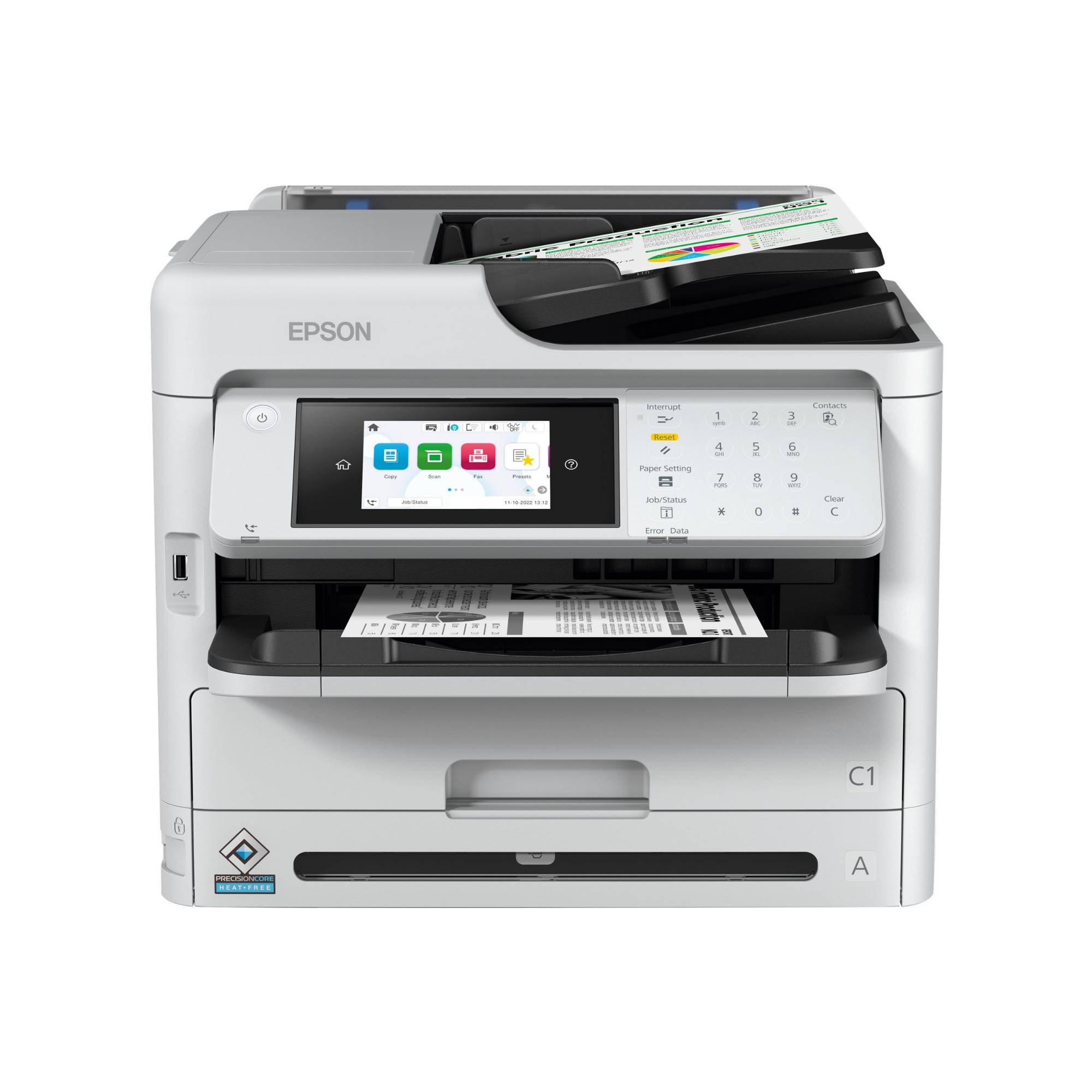 Epson WorkForce Pro WF-M5899DWF - Multifunktionsdrucker - s/w - Tintenstrahl - 216 x 297mm (Original)