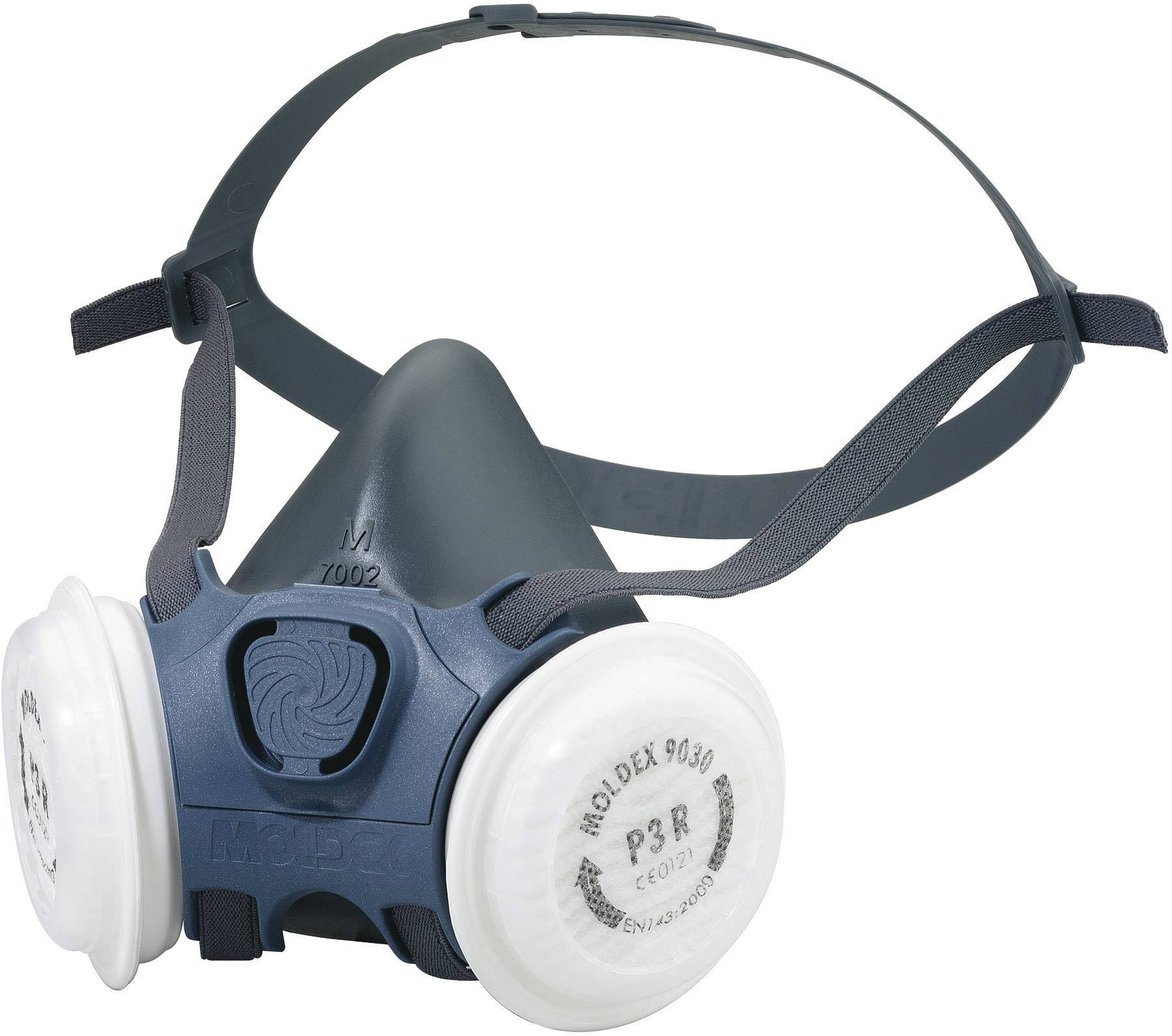 Moldex Easylock - S 700101 Atemschutz Halbmaske ohne Filter Größe: S EN 140 DIN 140