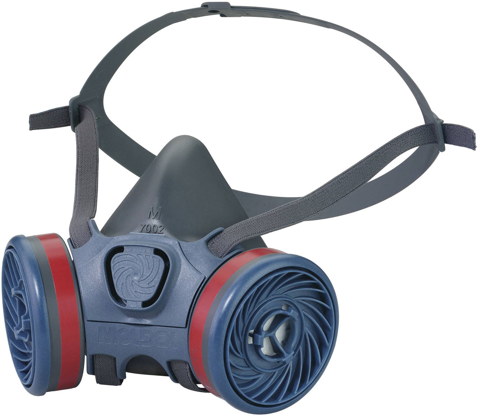 Moldex Easylock - S 700101 Atemschutz Halbmaske ohne Filter Größe: S EN 140 DIN 140