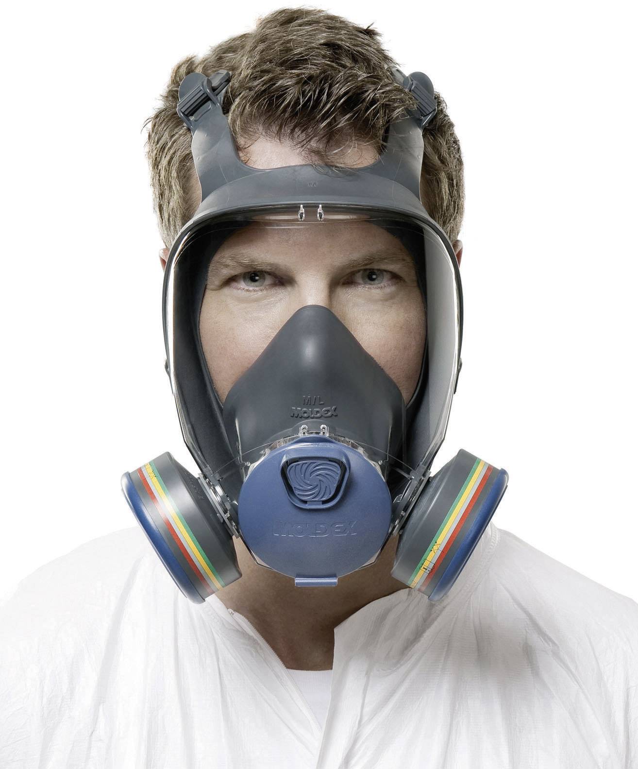 Moldex EasyLock 900201 Atemschutz Vollmaske ohne Filter Größe: M EN 136 DIN 136