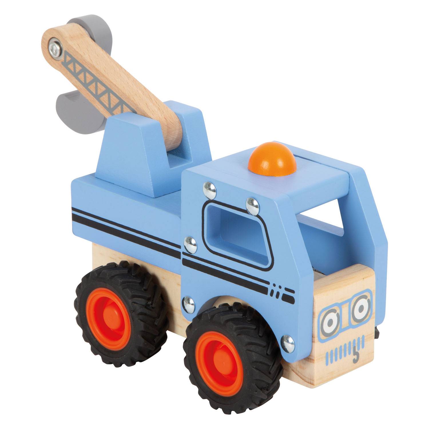Small Foot Kleiner Fuß Holzschleppwagen blau