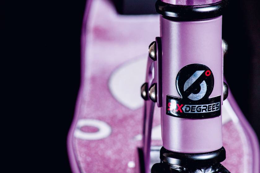 Six Degrees Aluminium Scooter Tretroller 205 Mm Klappbar City Roller Kinder 892