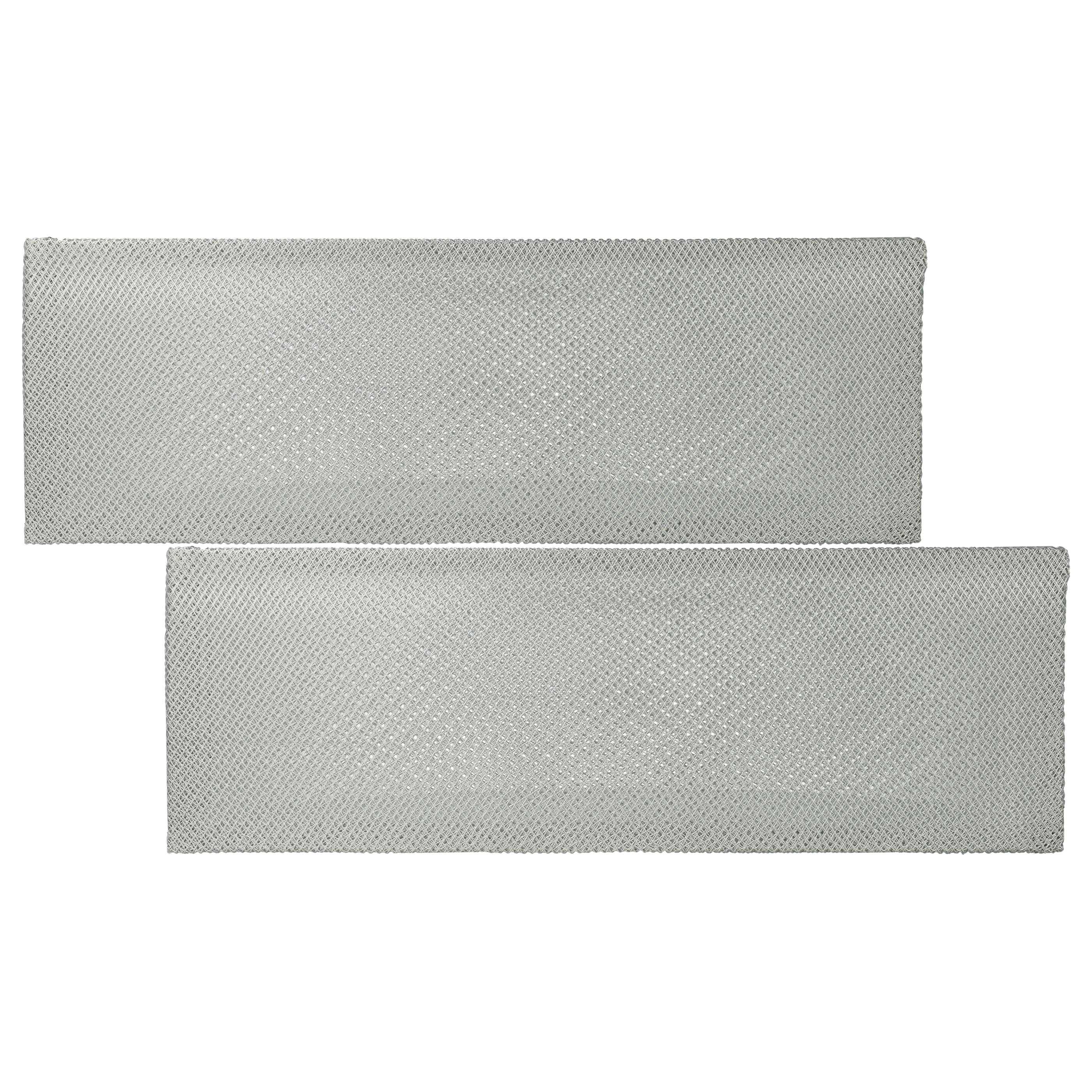 vhbw 2x Filter Metallfettfilter kompatibel mit Juno LeMaitre JDA 3830 E Dunstabzugshaube - 43,5 x 14,8 x 0,5 cm, Metall