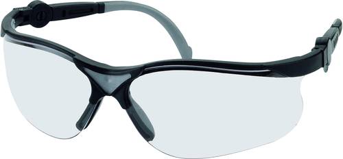 L+D 2671 Schutzbrille Schwarz, Grau DIN EN 166-1