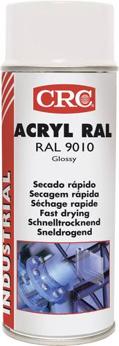 CRC 31064-AA Acryllack Weiß (glänzend) RAL-Farbcode 9010 400 ml