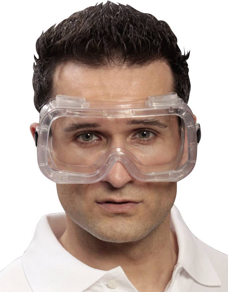 Ekastu 277 381 Vollsichtbrille Schwarz EN 166-1 DIN 166-1