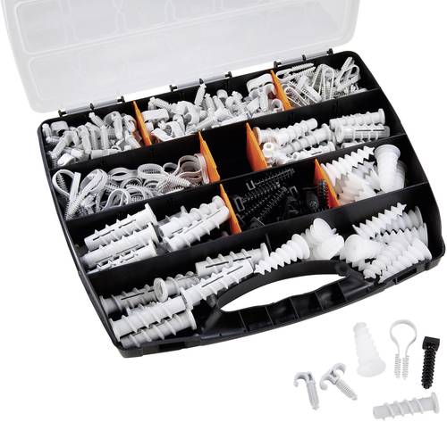 17113 270tlg. Profi-Dübelsortiment-Trockenbau Inhalt 270St.