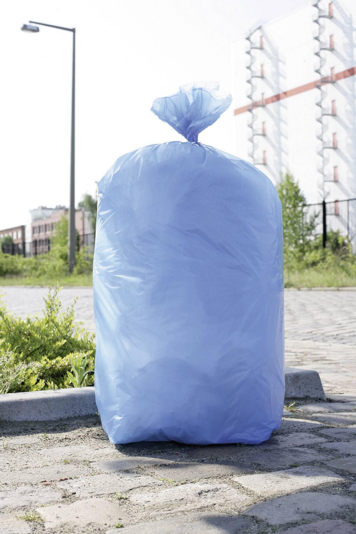 Kwb 9899-22 Müllsack 120 l Kunststoff 0.025 mm (L x B) 1100 mm x 700 mm Blau 10 St.