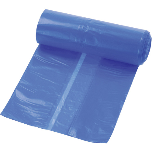 kwb 9899-22 Sac poubelle 120 l plastique 0.025 mm (L x l) 1100 mm x 700 mm bleu 10 pc(s)