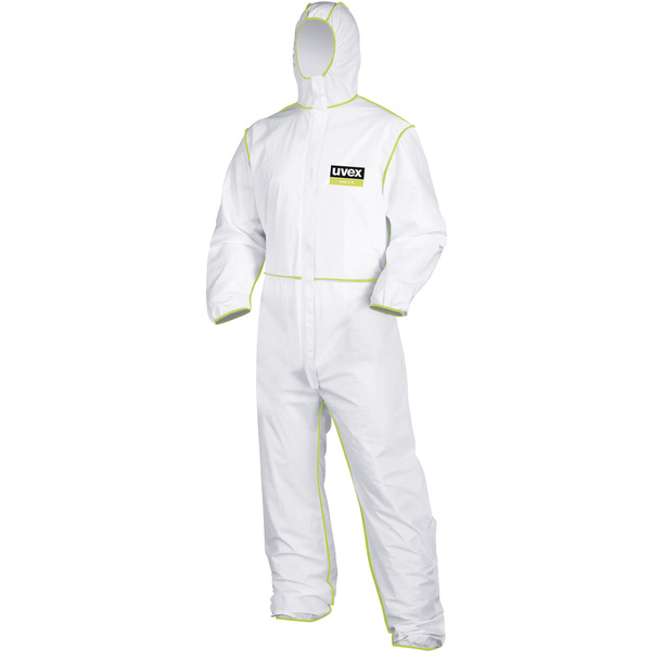 Uvex 9871014 Einwegschutzanzug 5/6 comfort Kleider-Größe: XXXL Weiß