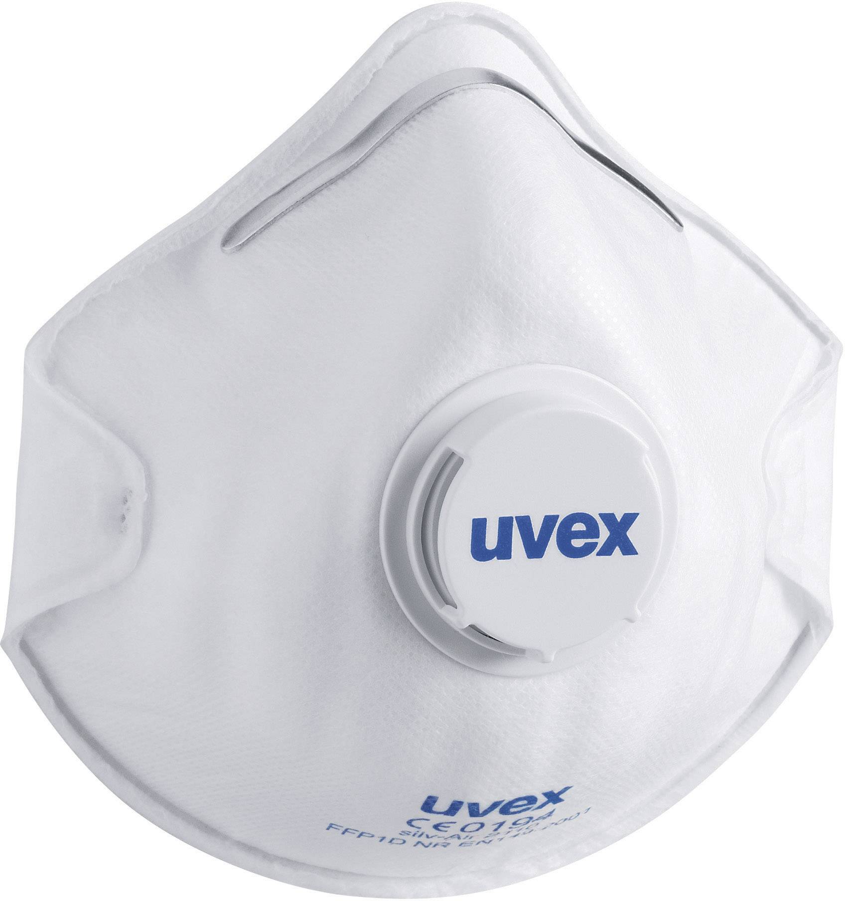 Uvex silv-air classic 2110 8732110 Feinstaubmaske mit Ventil FFP1 15St.