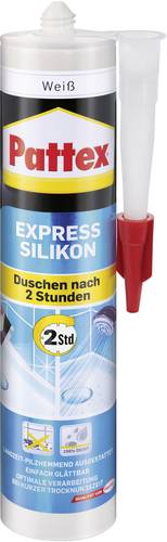 Pattex EXPRESS Silikon Herstellerfarbe Weiß PFESW 300ml