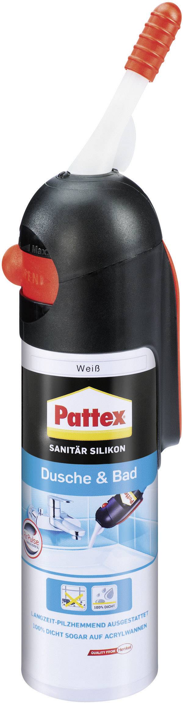 Pattex Dusche & Bad Silikon Herstellerfarbe Weiß PFSDW 100 ml