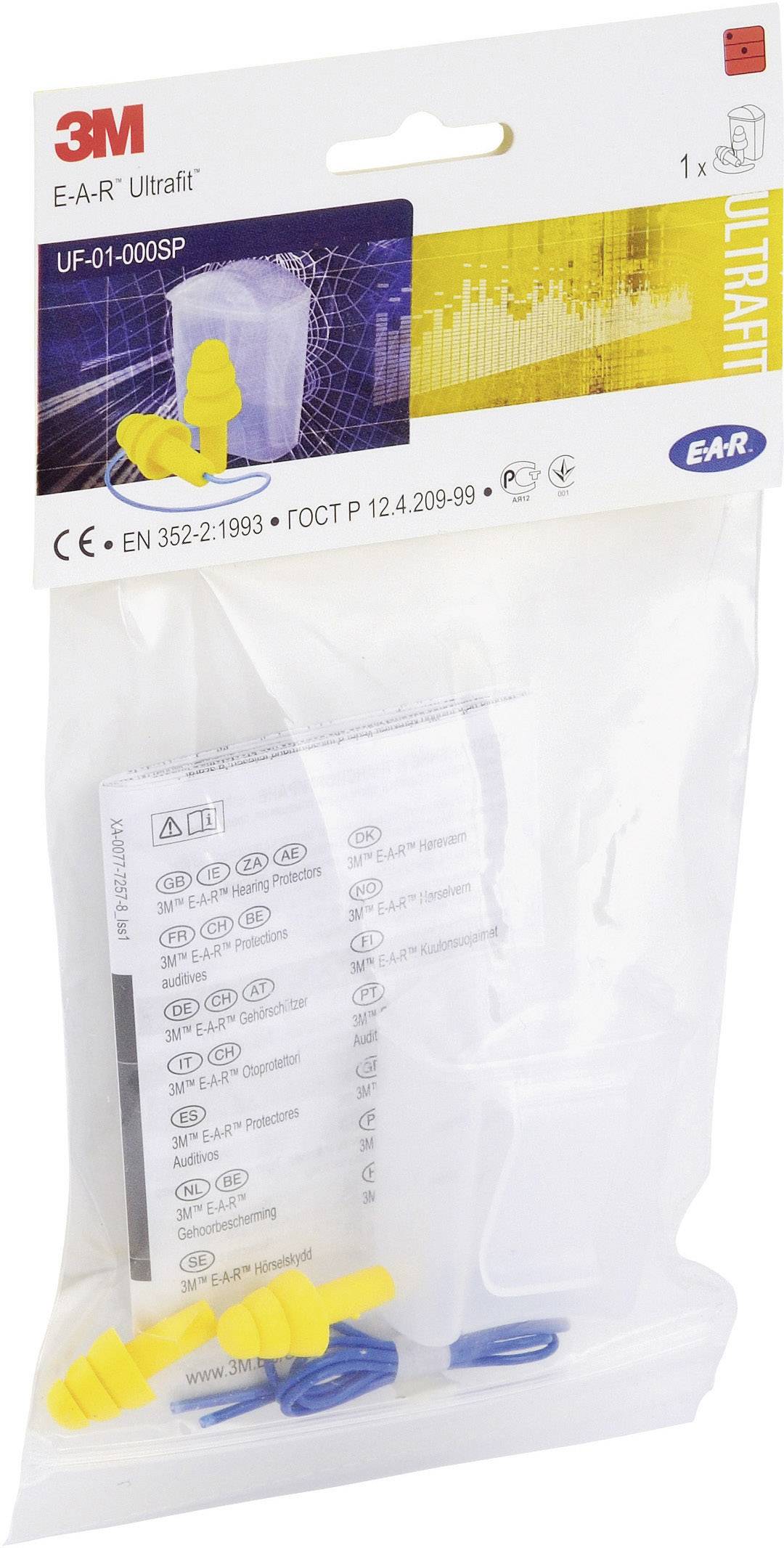 3M XA007703748 E-A-R Ultrafit Gehörschutzstöpsel 32 dB mehrweg 1 Paar