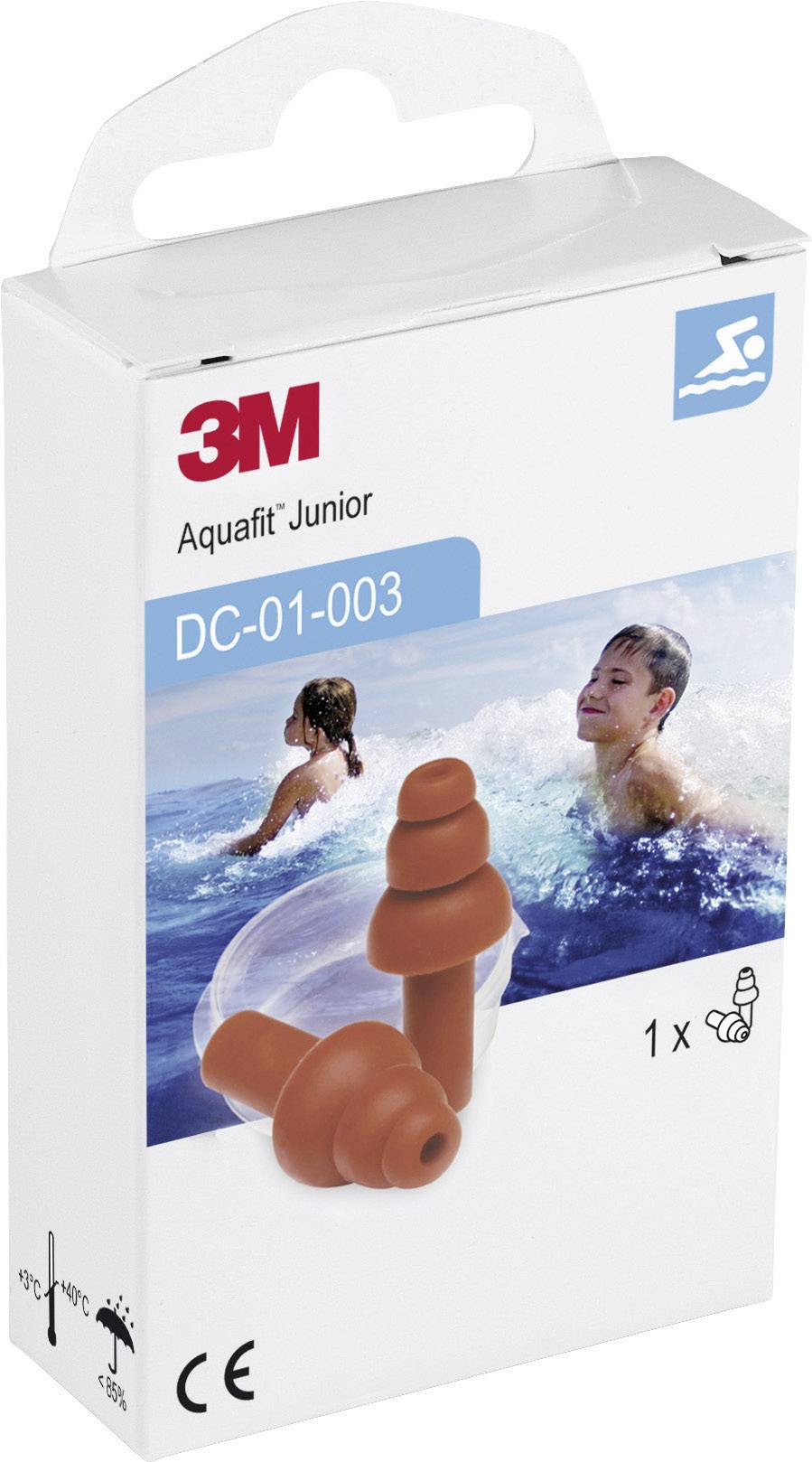 3M XA007703664 E-A-R Aquafit Junior Gehörschutzstöpsel  mehrweg 1 Paar
