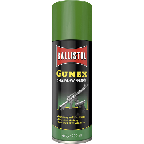 Ballistol 22200 Spray pour huile d'armes Gunex 200 ml