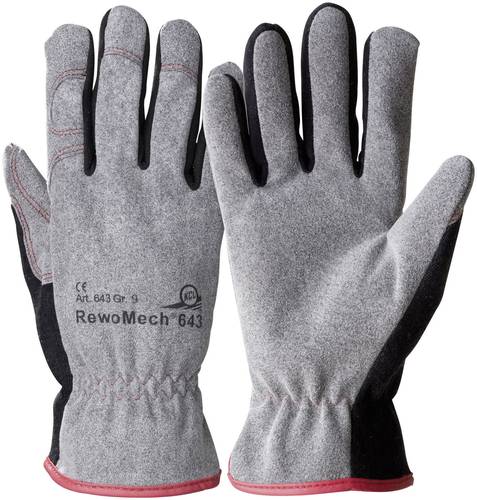 RewoMech 643-10 Kunstleder Arbeitshandschuh Größe (Handschuhe): 10, XL CAT II 1 Paar