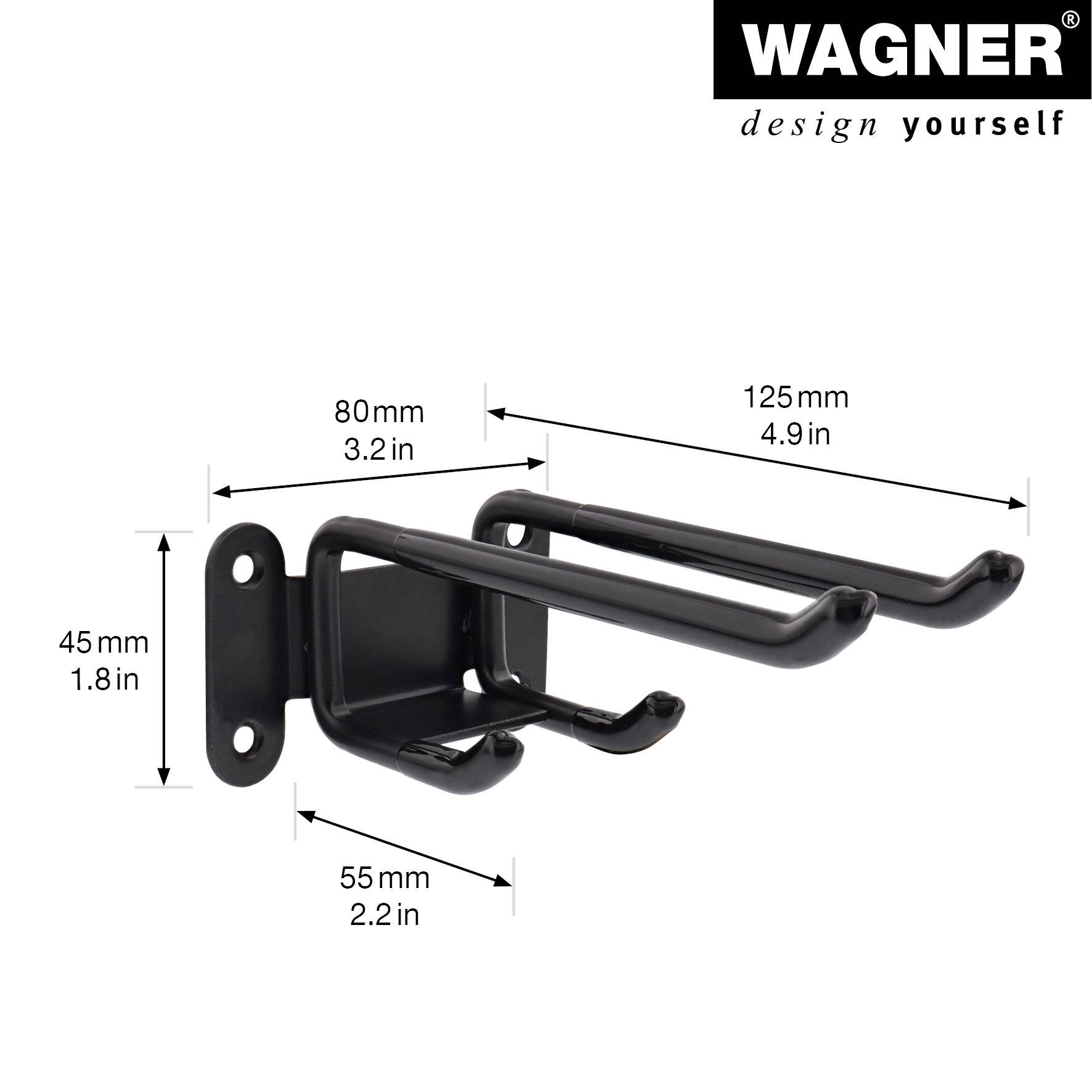 Wagner design yourself Wandhalterung WH 2093 schwarz (15209301)