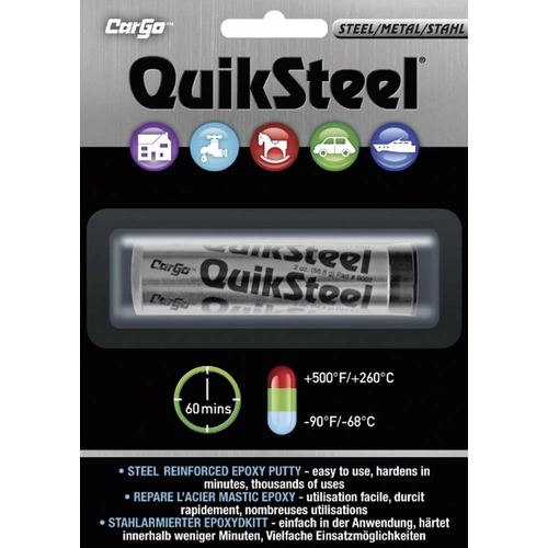 QuikSteel 16002EU - Stahlarmierter Expoxidkit 56.8g QuikSteel 16002EU - Stahlarmierter Expoxidkit 56.8g
