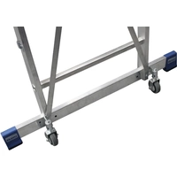 Krause 127846 Aluminium Stufen-Stehleiter Arbeitshöhe (max.): 5.30m Silber DIN EN 131 29kg Krause 127846 Aluminium Stufen-Stehleiter Arbeitshöhe (max.): 5.30m Silber DIN EN 131 29kg