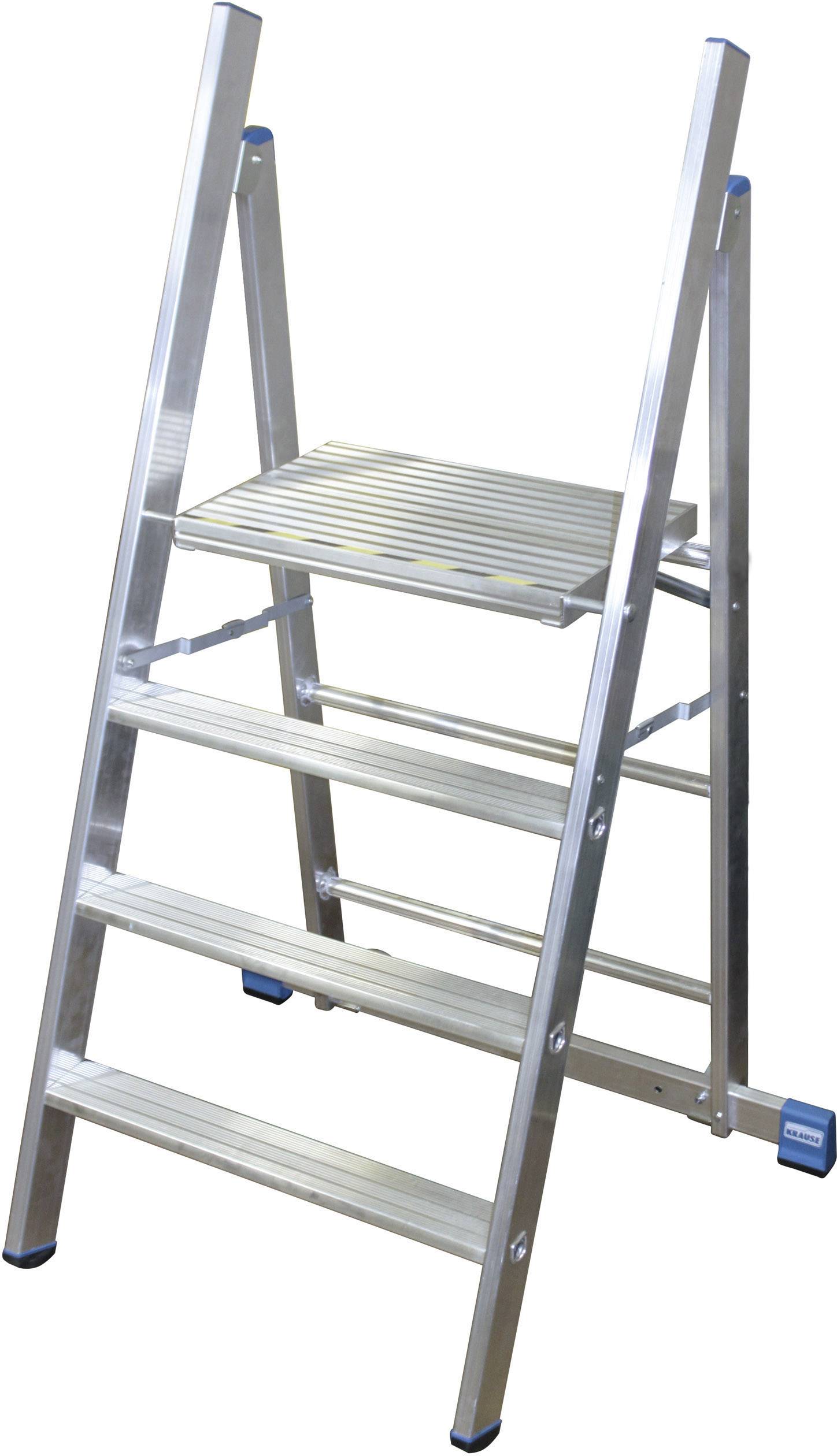 Krause STABILO Professional 126085 Aluminium Montagetritt klappbar Arbeitshöhe (max.): 2.95m Silber 11.3kg