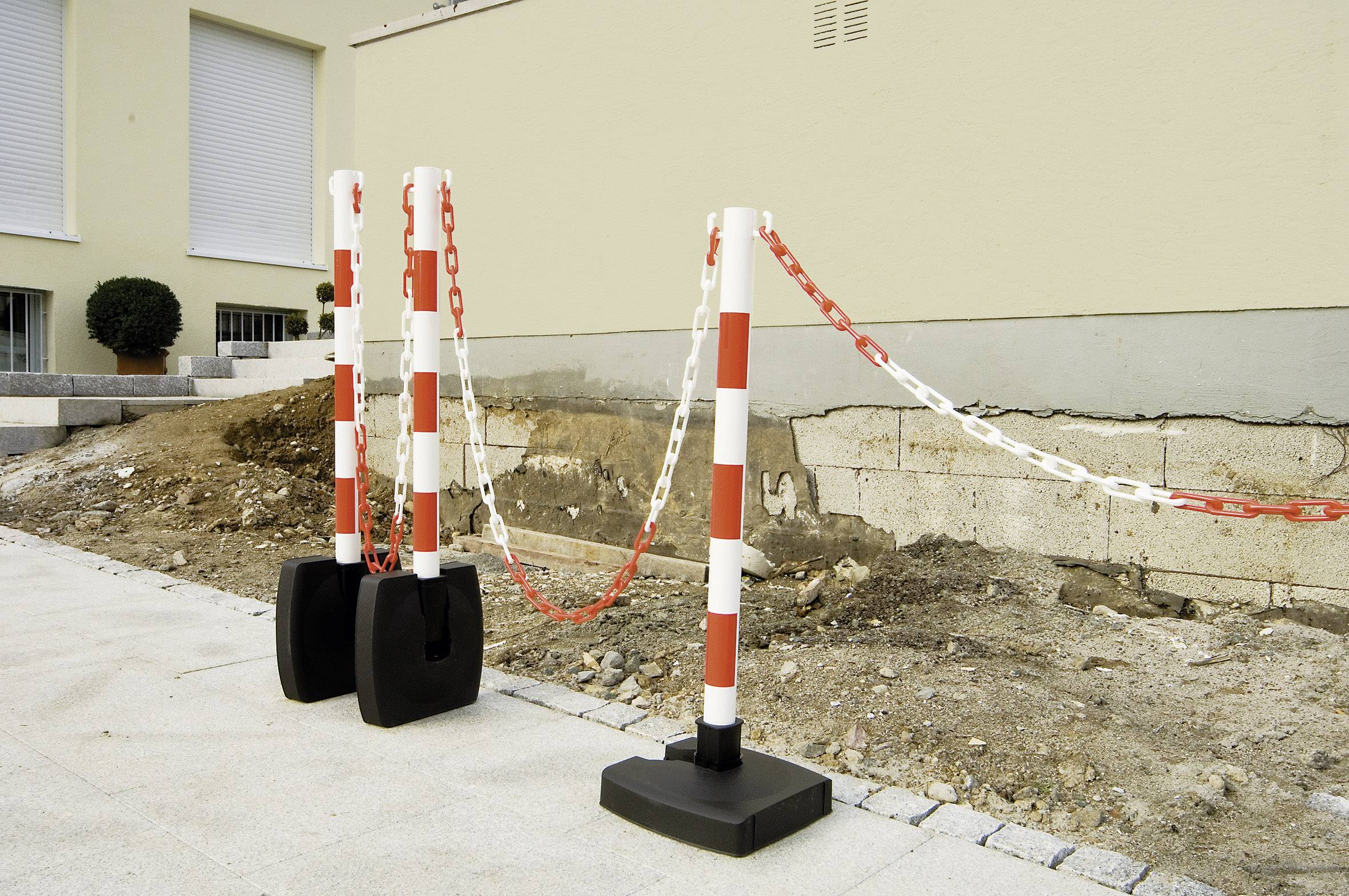 Moravia 175.15.959 59 umlegbar Absperrpfosten Steht selbstständig am Boden (Ø x H) 50mm x 900mm