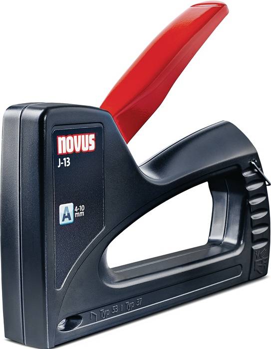 Novus Tools J-13 030-0472 Handtacker Klammerntyp Typ 53, Typ 37 Klammernlänge 4 - 10 mm