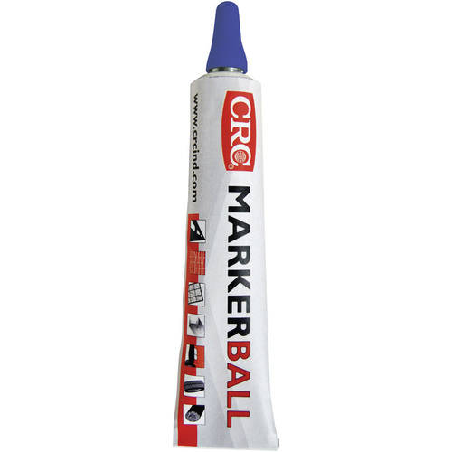 CRC 30163-AA MARKERBALL Tubenmarkierer mit Kugelventil Blau 50ml
