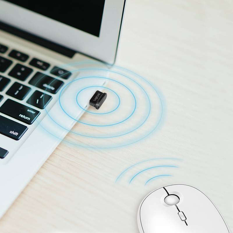 LOGILINK Adapter Bluetooth 5.3 USB-A,max. Reichw. 20m, mit LED