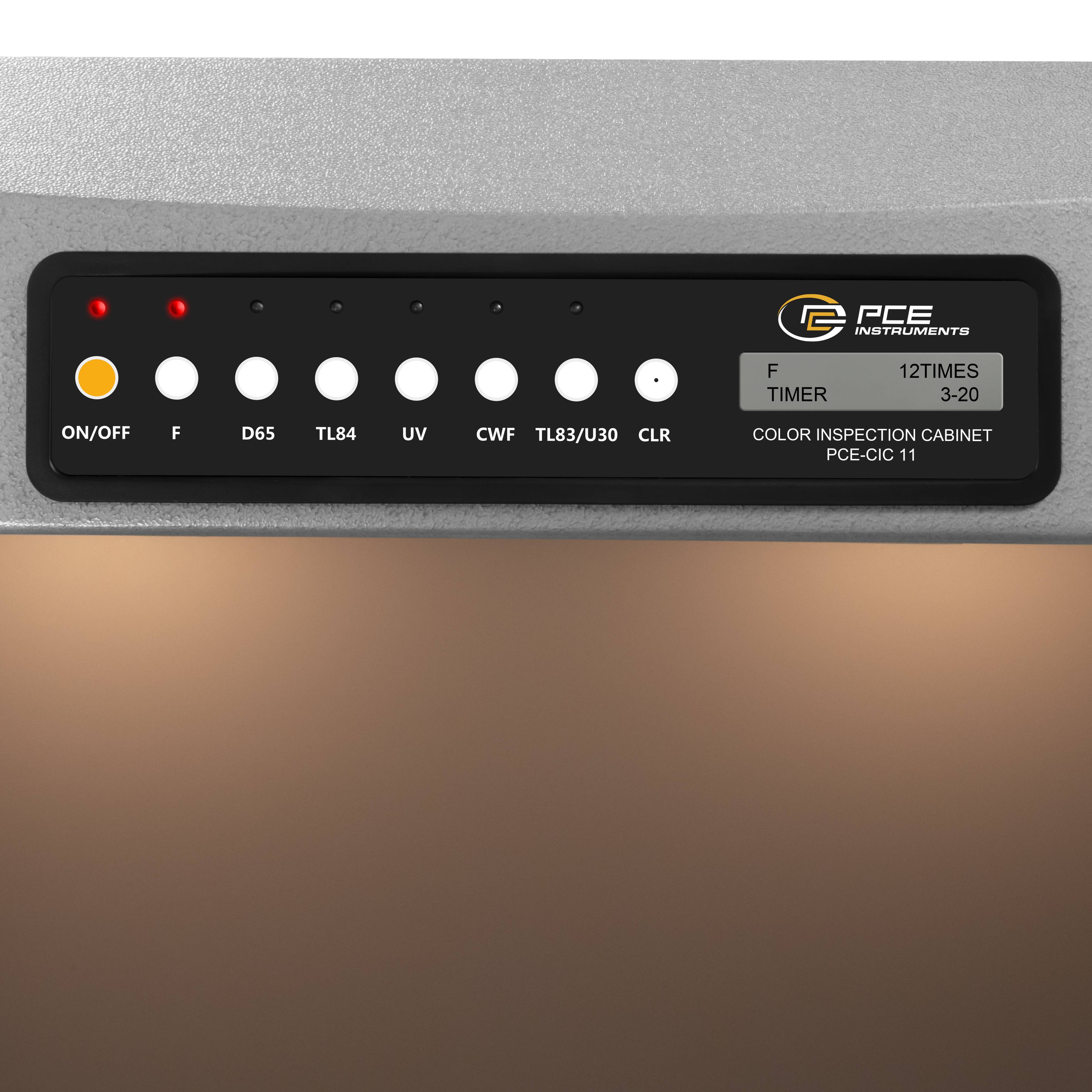 PCE Instruments PCE-CIC 11-LED Farbbeleuchtungskammer