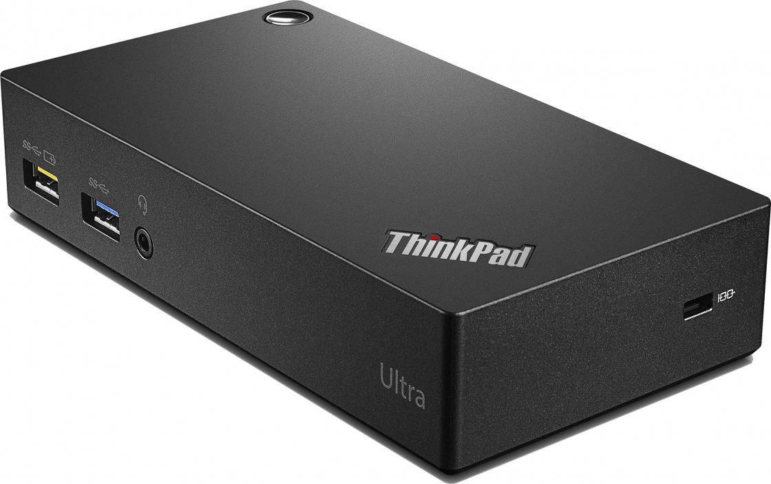 Lenovo 03X6898, Kabelgebunden, USB 3.2 Gen 1 (3.1 Gen 1) Type-A, 3,5 mm, 10,100,1000 Mbit/s, Schwarz, Lenovo