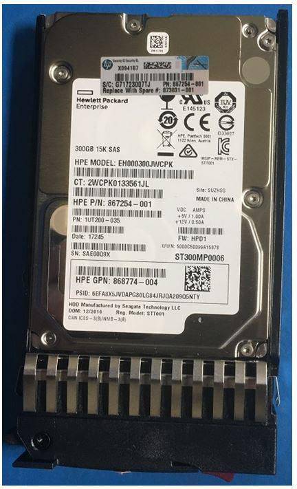 HPE Festplatte - 300 GB - 2.5" SFF (6.4 cm