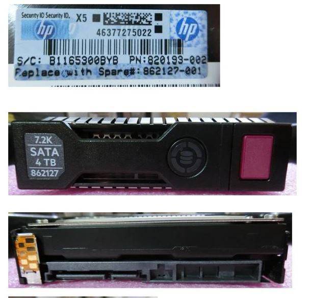 HPE Midline - Festplatte - 4 TB - intern - 3.5 LFF (8.9 cm LFF) - SATA 6Gb/s