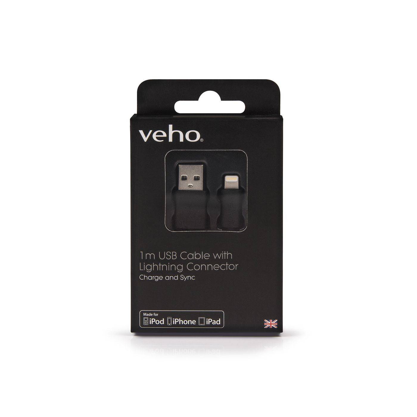 Pebble 1m MFI Lightn. cable