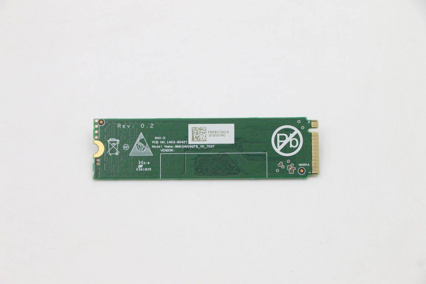 Lenovo 256G PCIe 3x4