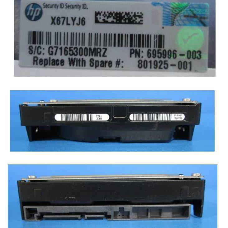 HPE Midline Festplatte 4 TB intern 3.5" LFF 8,9 cm SATA 6Gb/s 7200 rpm