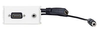 Outlet Panel HDMI + AUD