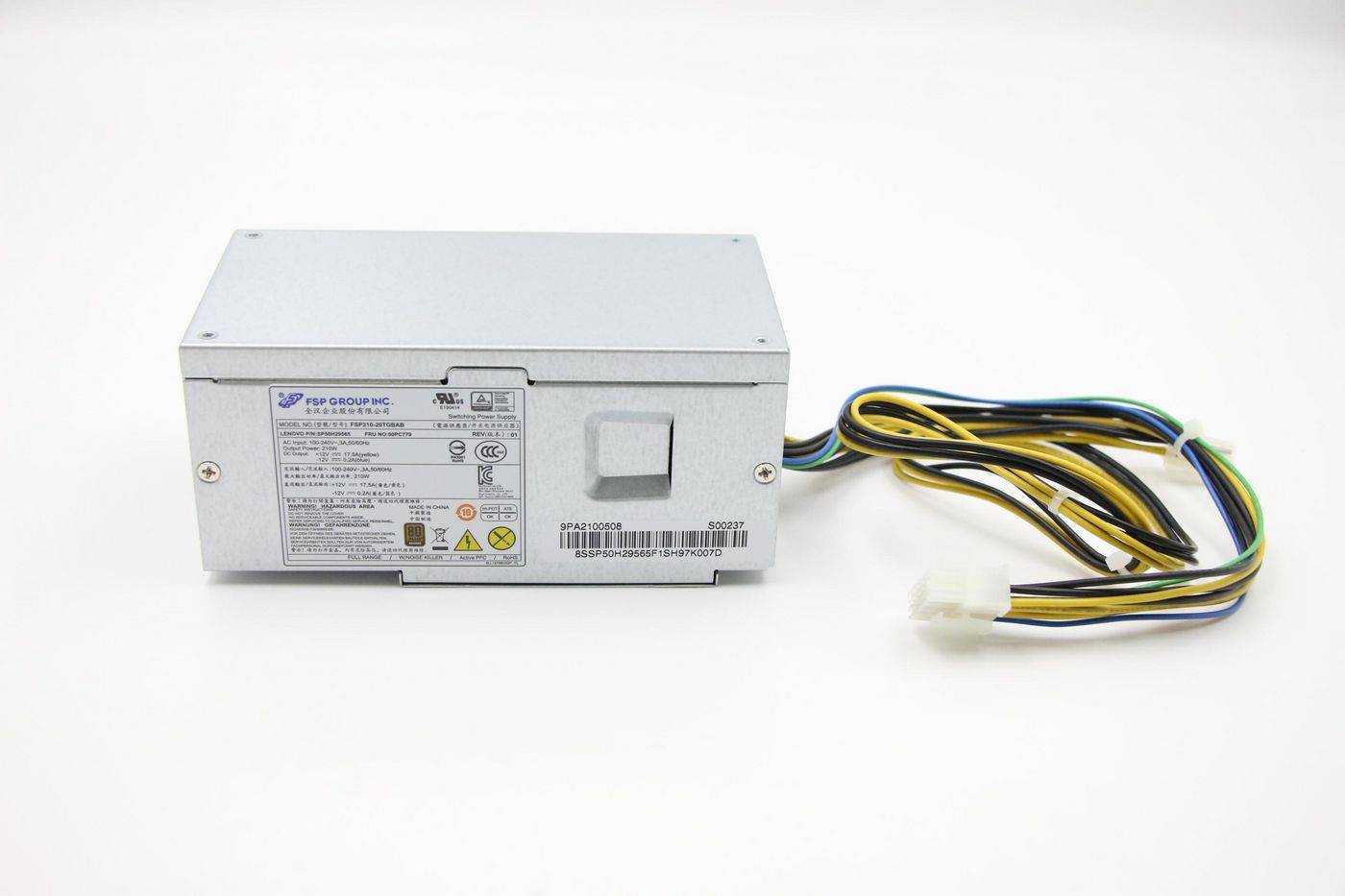 Lenovo Powersupply ES7 00PC779 - PC-/Server Netzteil - 80 PLUS Bronze
