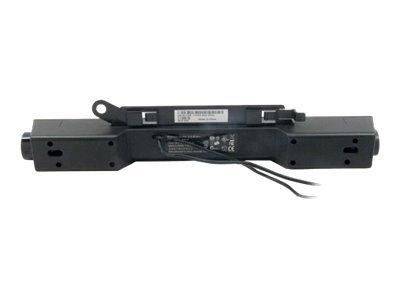 Dell External Soundbar Black AX510, 1.0 channels, 10 W, Black, PC, Wired, DC12V +/-5%, 1.0A