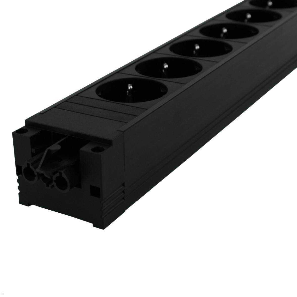 Bachmann 906.12640 - Drinnen - Typ F - Kein Stecker - IP20 - Schwarz - 6 AC-Ausgänge