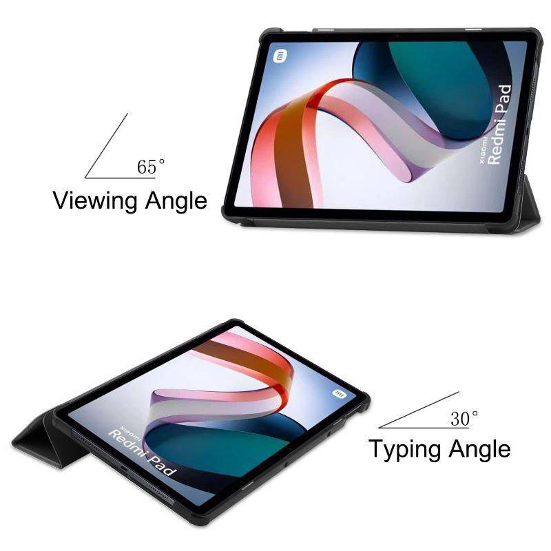CoreParts Xiaomi Redmi Pad 10.61 2022 Tri-fold Caster Hard Shell Cover with Auto Wake Function