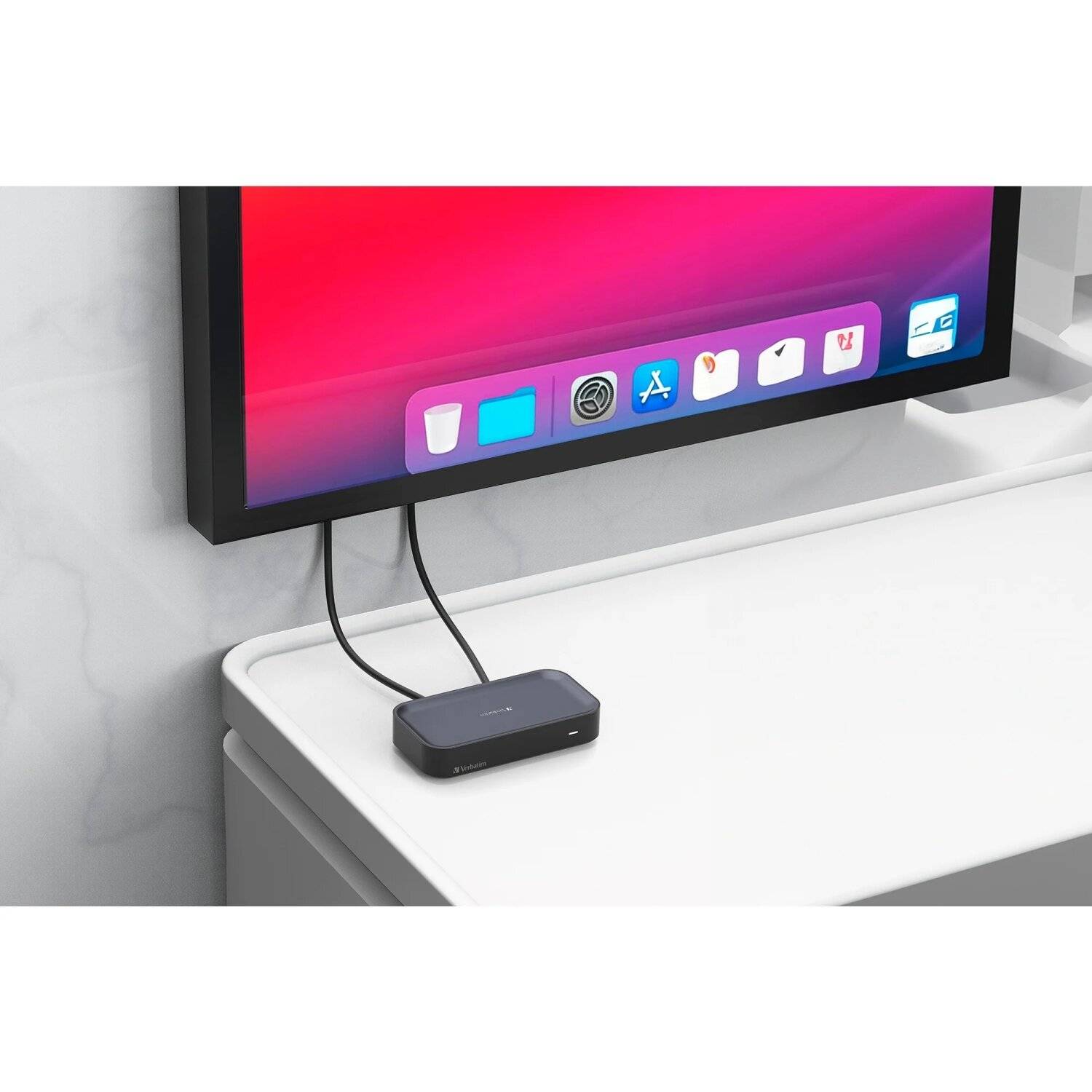 Verbatim Share My Screen USB-C Wireless Adapter 1080P WDA-01
