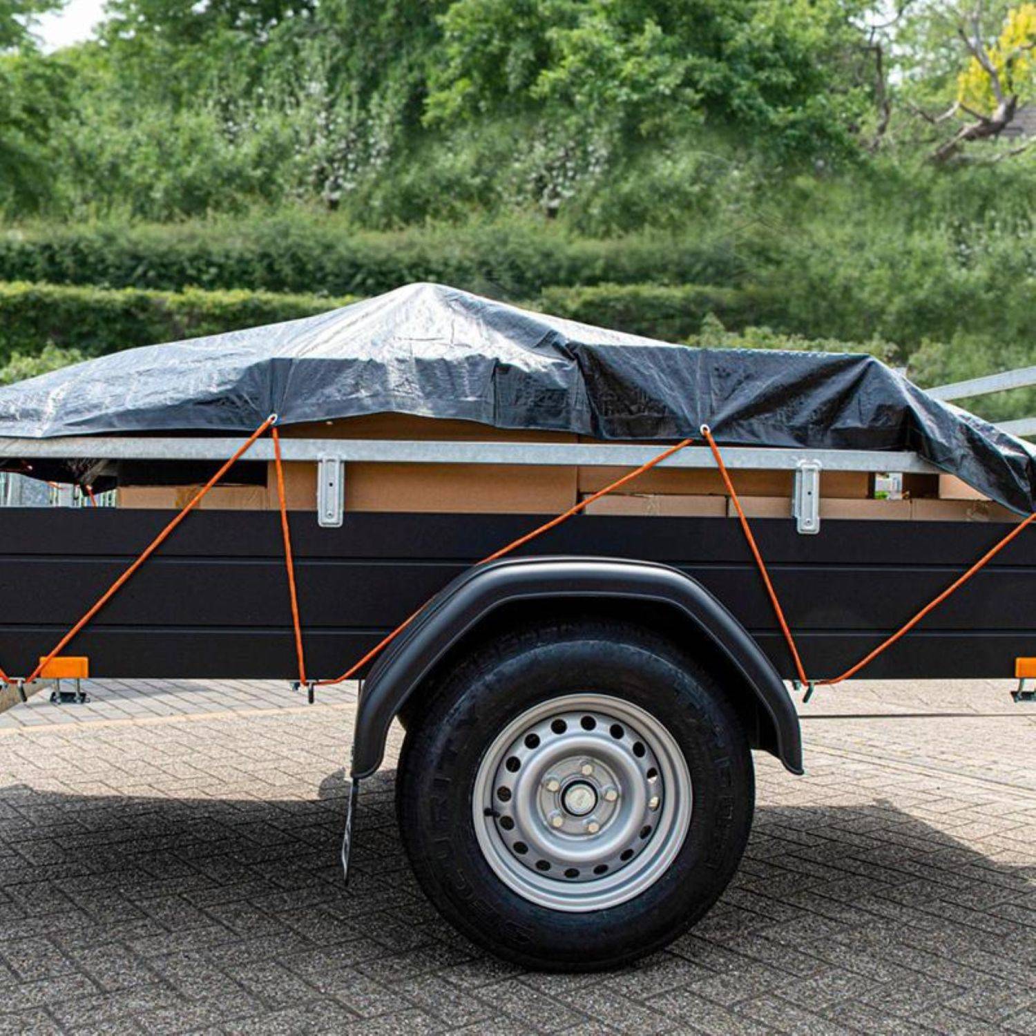 Black&Decker - Transportseil mit reflektierenden Elementen + 8mm / 15m Wickler