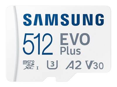 SD MicroSD Card 512GB Samsung SDXC EVO Plus (2024)(CL10) retail Micro SD