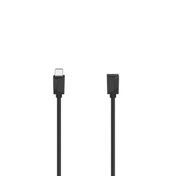 hama 00200782 USB-C-Verlängerungskabel, "Full-Featured", USB 3.2 Gen1, 5 Gbit/s, 0,50 m