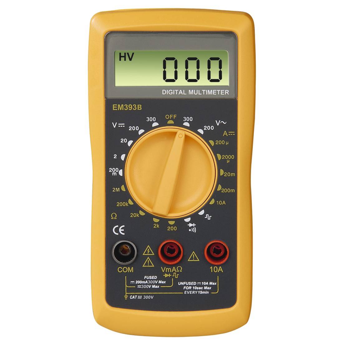 hama 00223565 Digitalmultimeter, CAT III, 300V